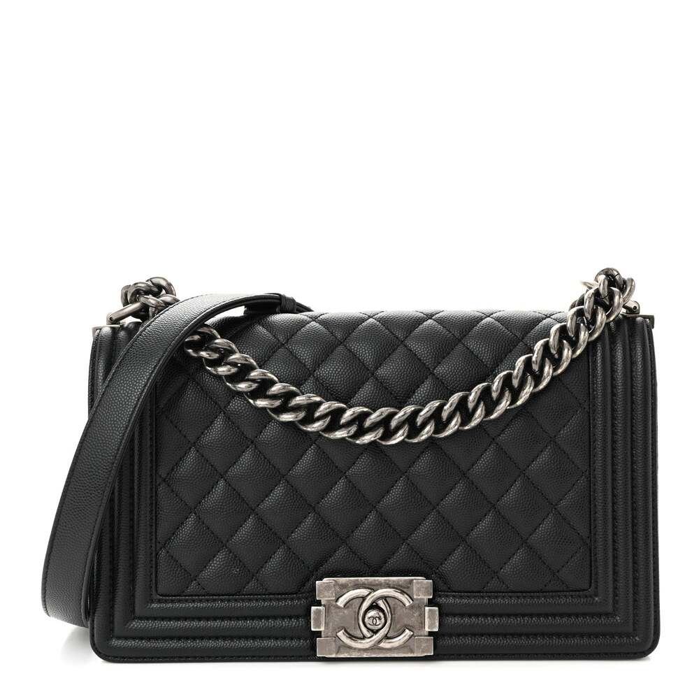 Chanel Caviar Quilted Medium Boy Flap #322798C42B